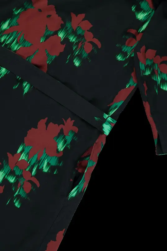 Jurk met bloemprint
