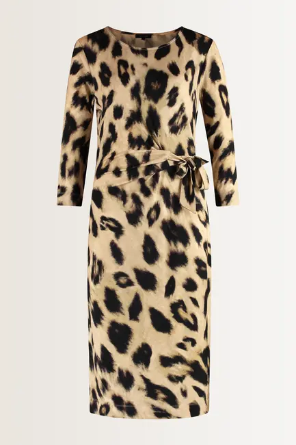 Jurk met luipaardprint