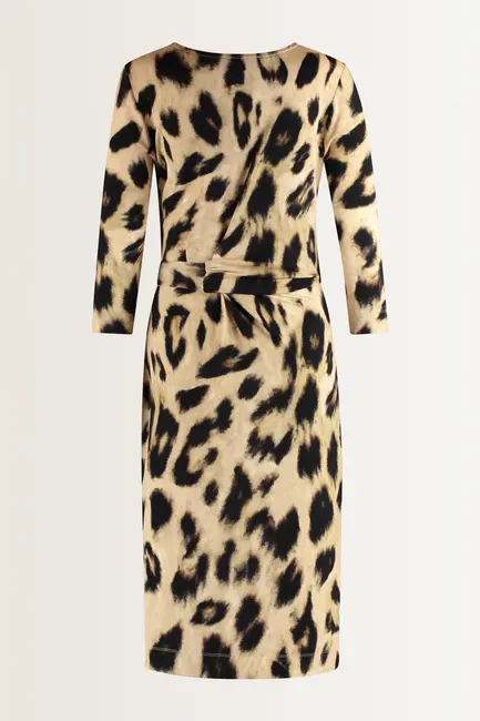 Jurk met luipaardprint