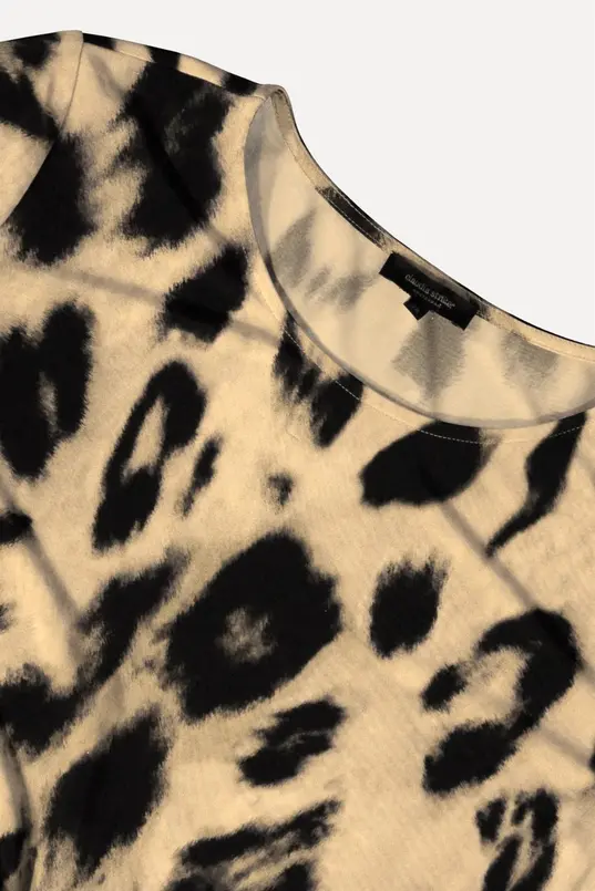 Jurk met luipaardprint