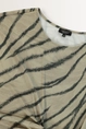 Jurk met zebraprint en strikceintuur