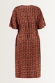 Jurk multicolour print