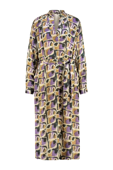 Jurk multicolour print