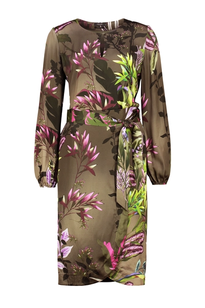 Jurk tropische print