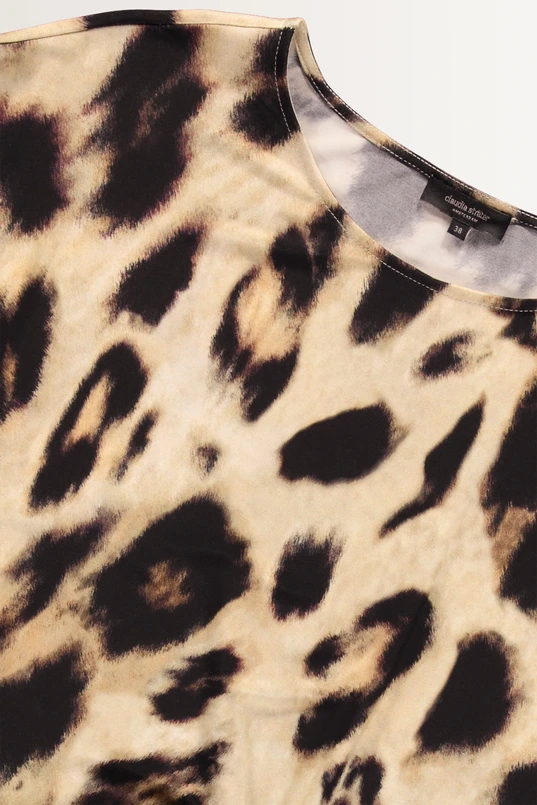 Jurk XL luipaardprint