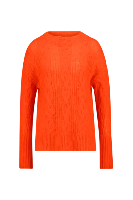 Kabeltrui met mohair