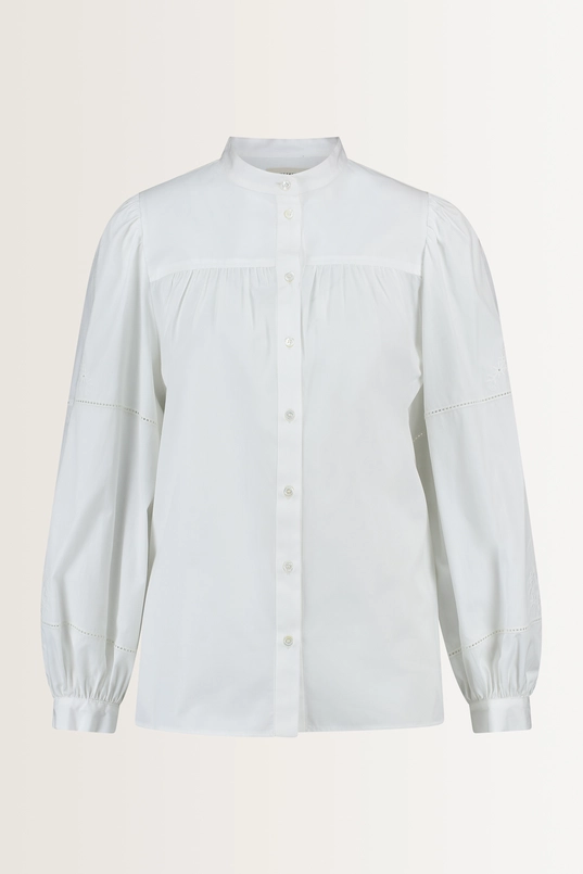 Katoenen blouse met borduursel Max Mara Weekend