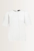 Katoenen blouse met broderie
