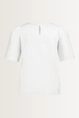 Katoenen blouse met broderie