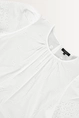 Katoenen blouse met broderie