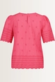 Katoenen blouse met broderie