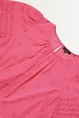 Katoenen blouse met broderie