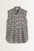 Katoenen blouse met print Marc O'Polo