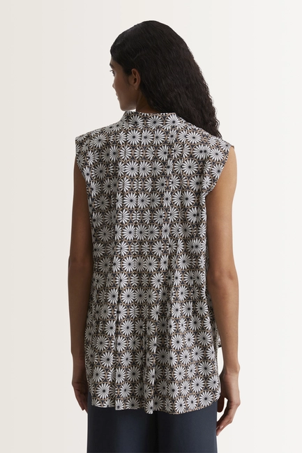 Katoenen blouse met print Marc O'Polo
