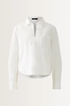Katoenen blouse met V-hals OUI