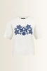 Katoenen T-shirt met print Sabato Max Mara Weekend