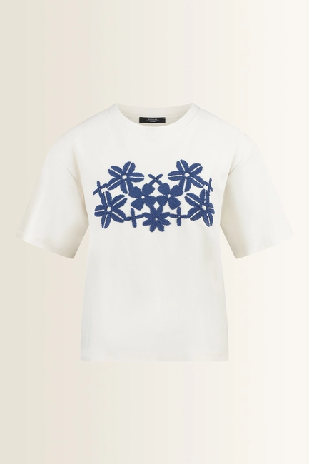 Katoenen T-shirt met print Sabato Max Mara Weekend
