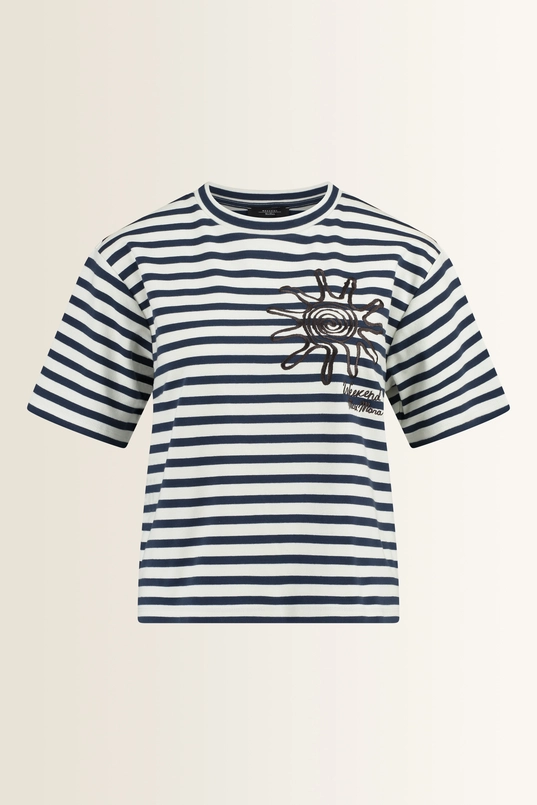 Katoenen T-shirt met print Sabato Max Mara Weekend