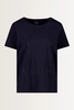 Katoenen T-shirt strass-details Monari