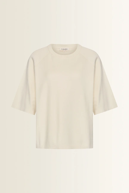 Katoenen trui in boxy fit