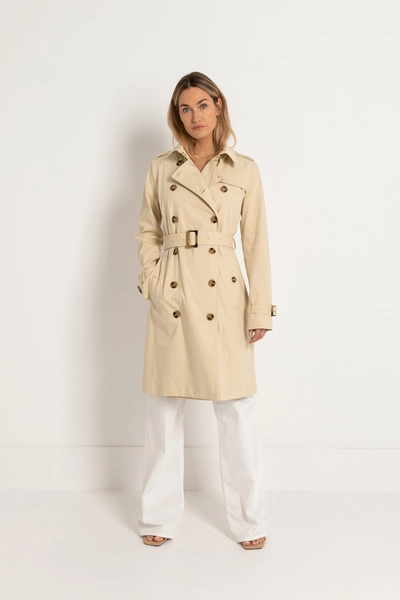 Katoenmix trenchcoat