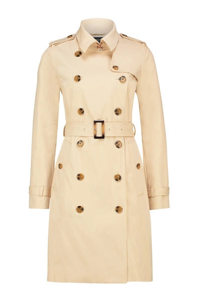 Katoenmix trenchcoat
