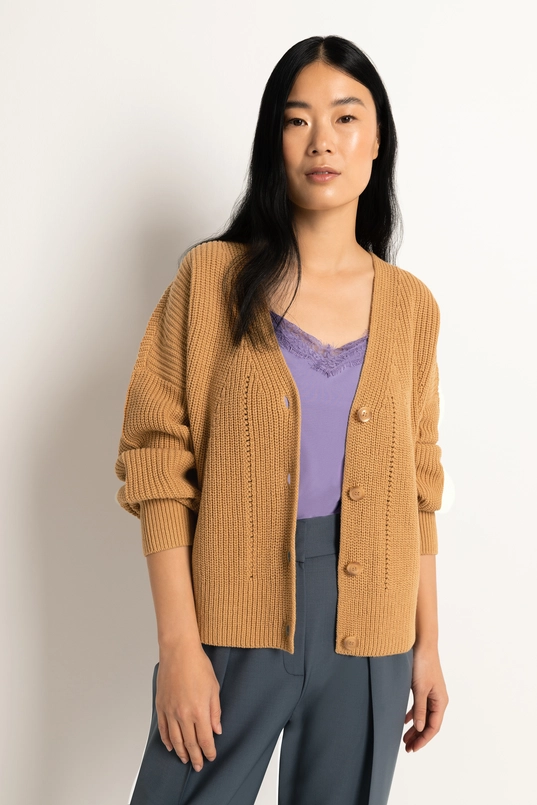 Katoenmix vest