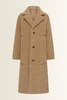 Keerbare jas in faux shearling en suedine look MAURA