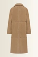 Keerbare jas in faux shearling en suedine look MAURA