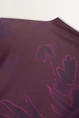 Kimono-blouse met aquarel bloemenprint