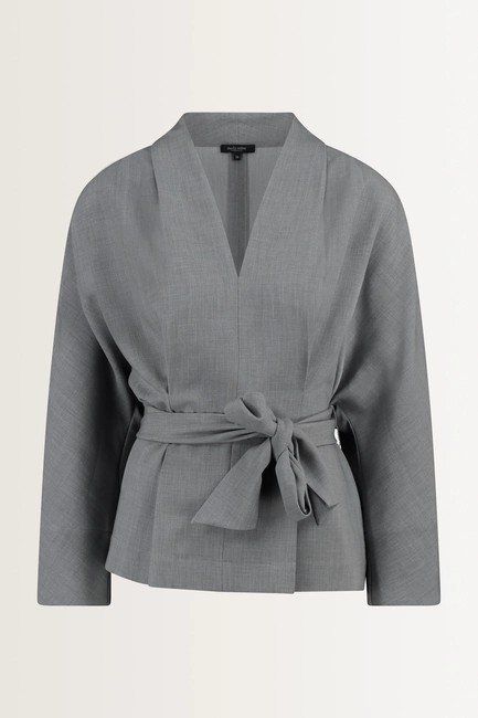 Kimono-blouse met ceintuur
