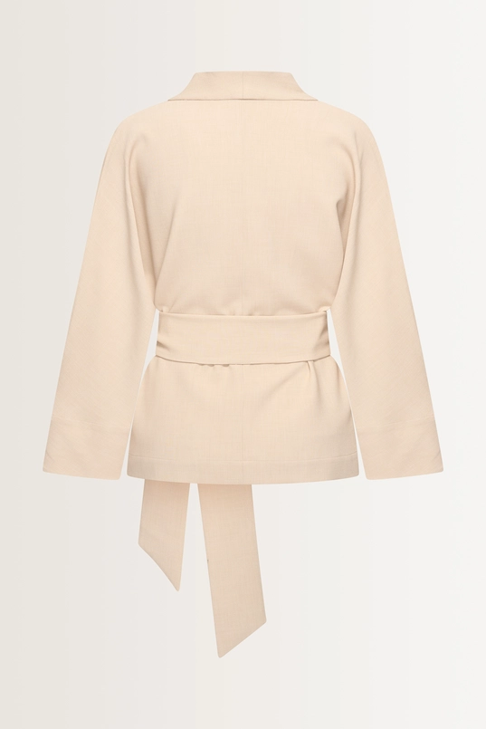 Kimono-blouse met ceintuur