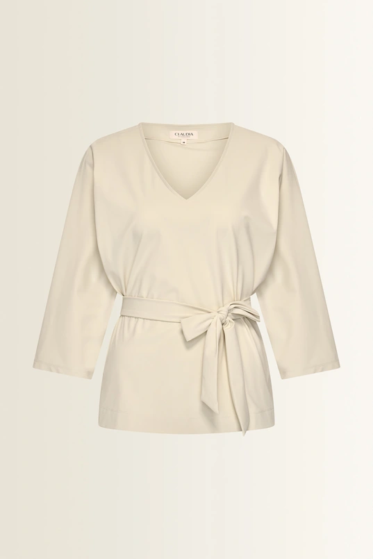 Kimono top in traveljersey