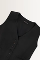 Klassiek gilet diepe V-hals