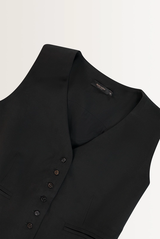 Klassiek gilet diepe V-hals