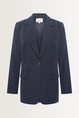 Klassieke blazer met relaxed fit