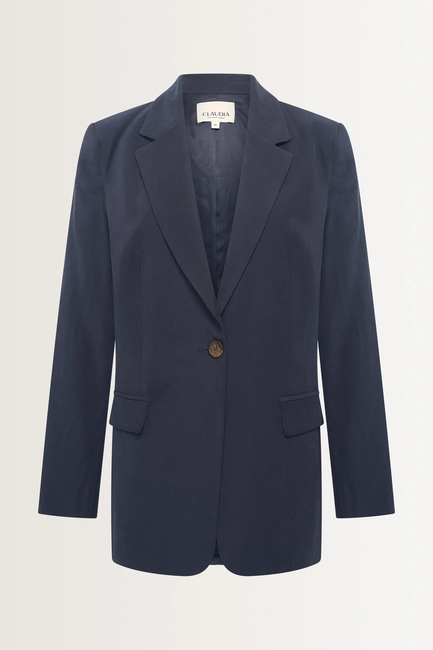 Klassieke blazer met relaxed fit