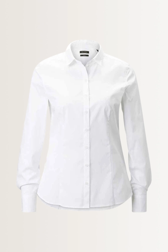 Klassieke blouse met stretch Marc O'Polo