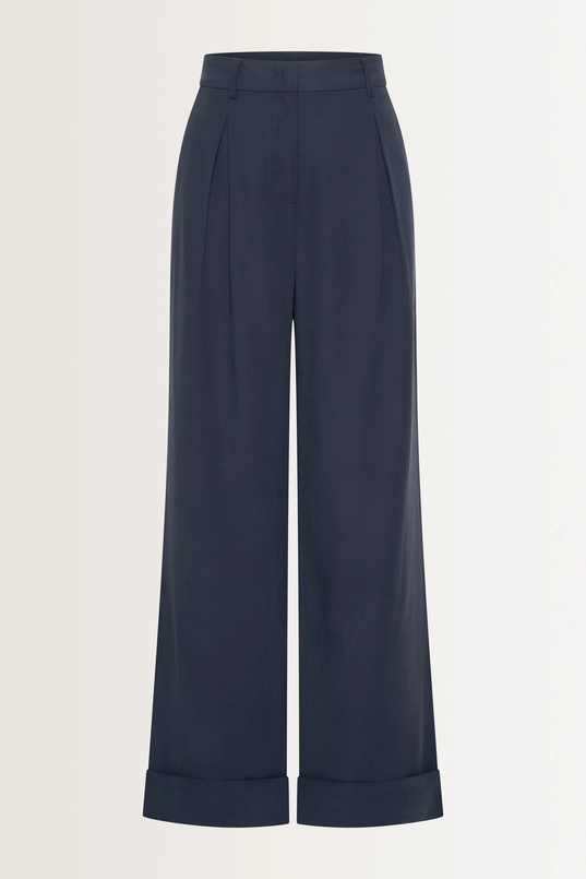 Klassieke pantalon in viscoseblend