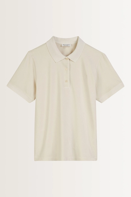 Klassieke polo met logodetail Marc O'Polo
