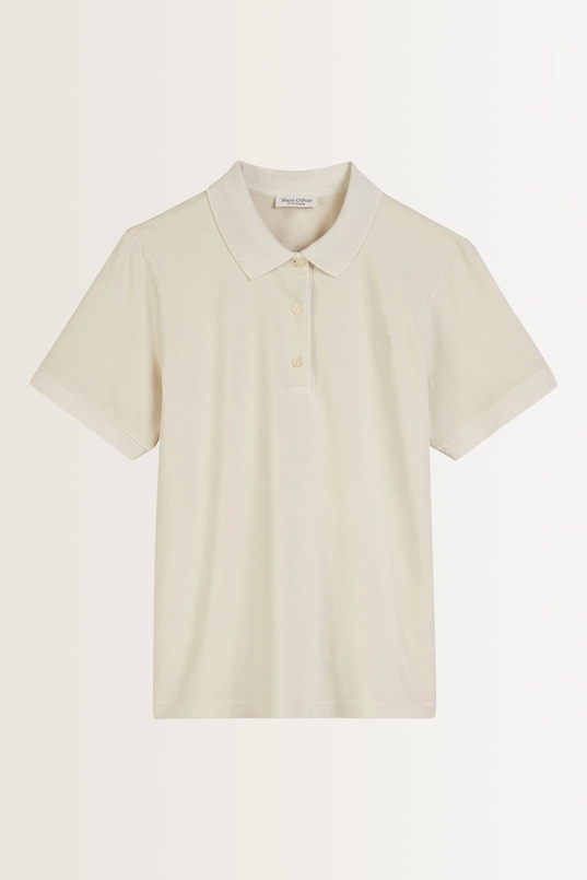 Klassieke polo met logodetail Marc O'Polo