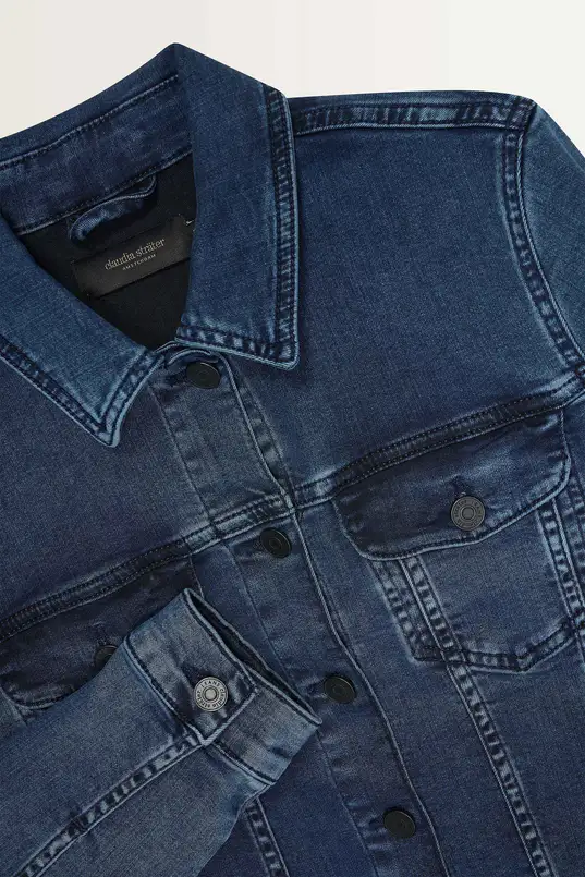 Kort denimjasje
