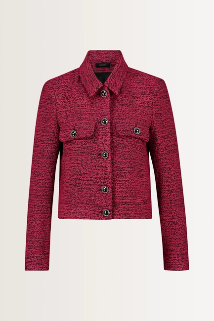 Kort jacquard jasje