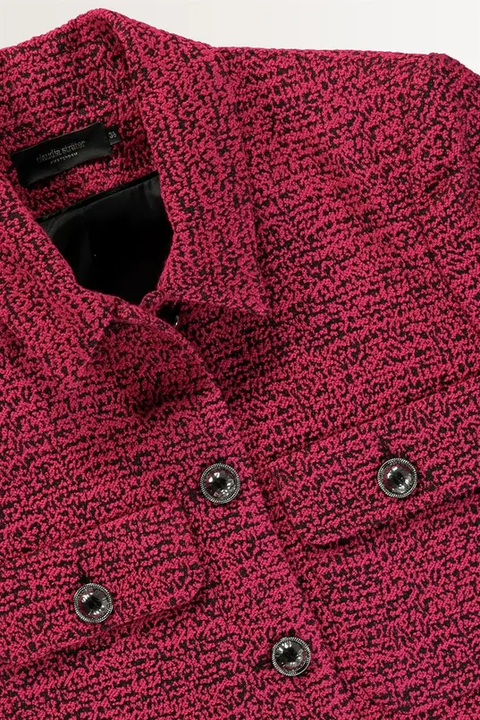 Kort jacquard jasje