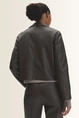 Korte blazer met matte leerlook Neala Someday