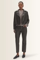 Korte blazer met matte leerlook Neala Someday