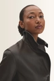 Korte blazer met matte leerlook Neala Someday