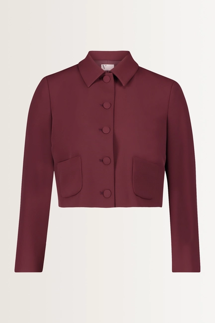 Korte blazer met rechte pasvorm Vera Mont