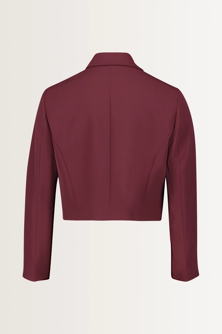 Korte blazer met rechte pasvorm Vera Mont