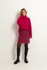Korte jacquard rok